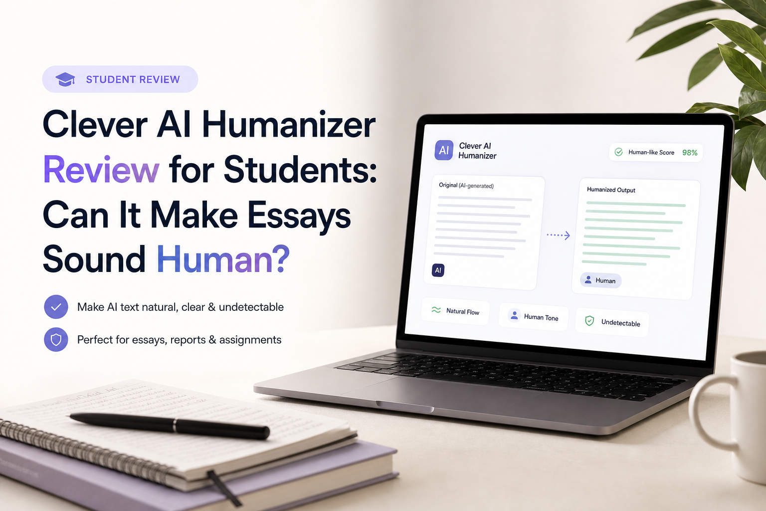 Clever AI Humanizer Review for Students: Can It Make Essays Sound Human?