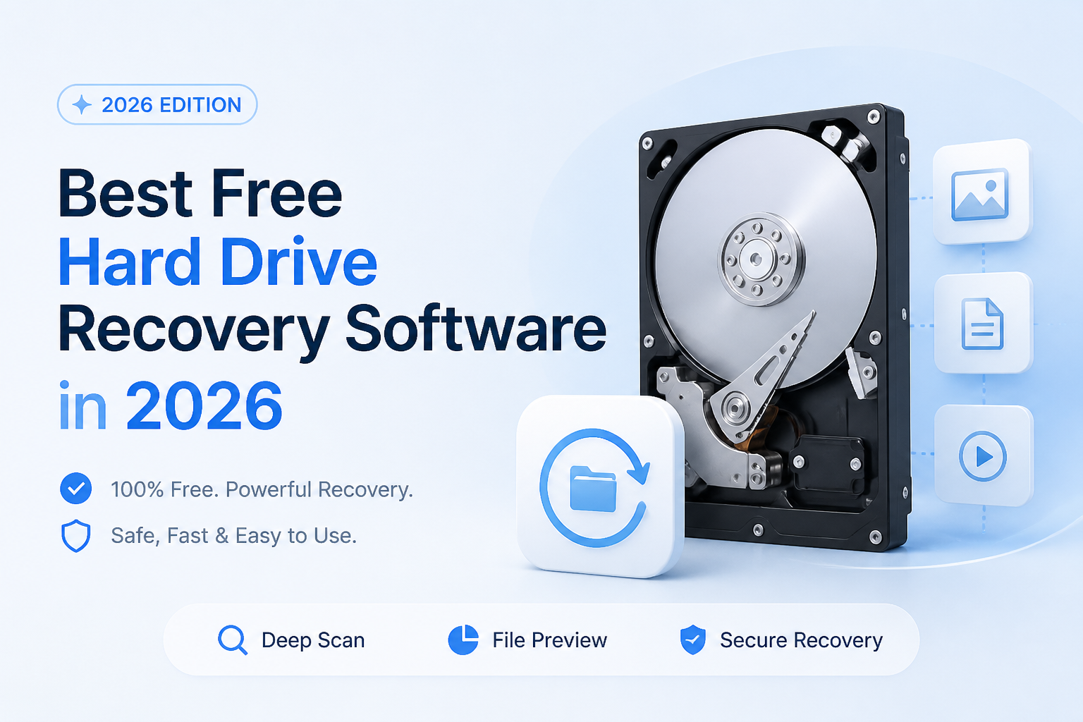 Best Free Hard Drive Recovery Software in 2026