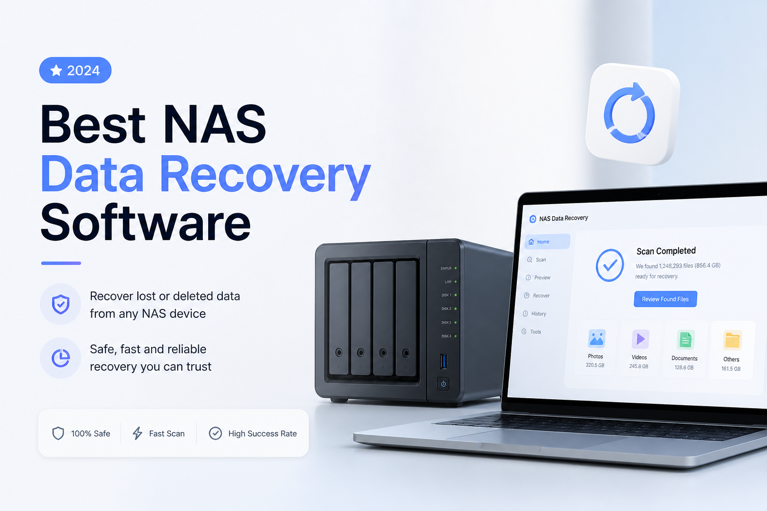 Best NAS Data Recovery Software in 2026