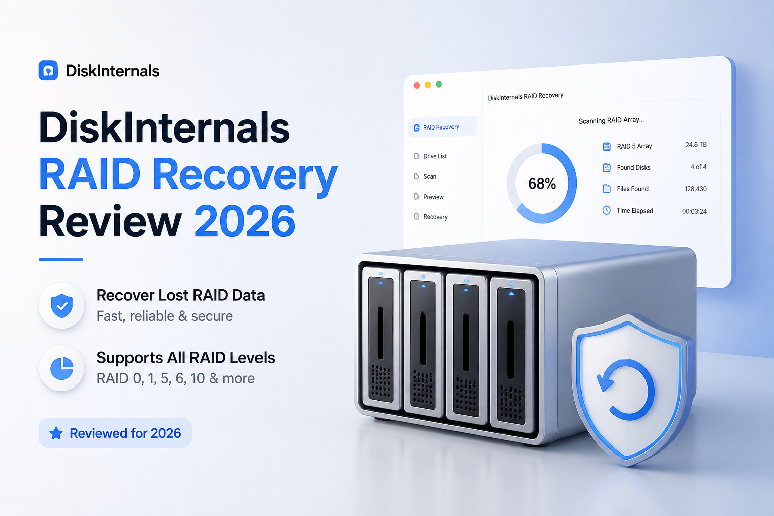 DiskInternals RAID Recovery Review 2026
