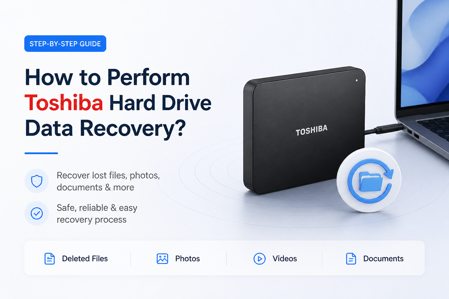 How to Perform Toshiba Hard Drive Data Recovery in 2026?