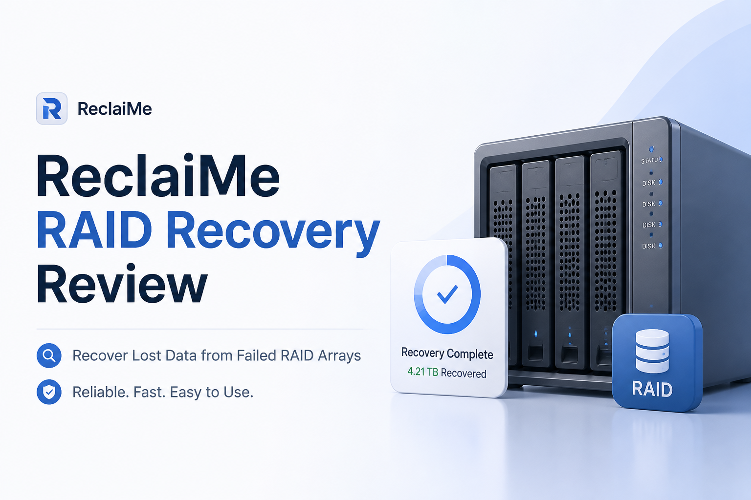 ReclaiMe RAID Recovery Review 2026