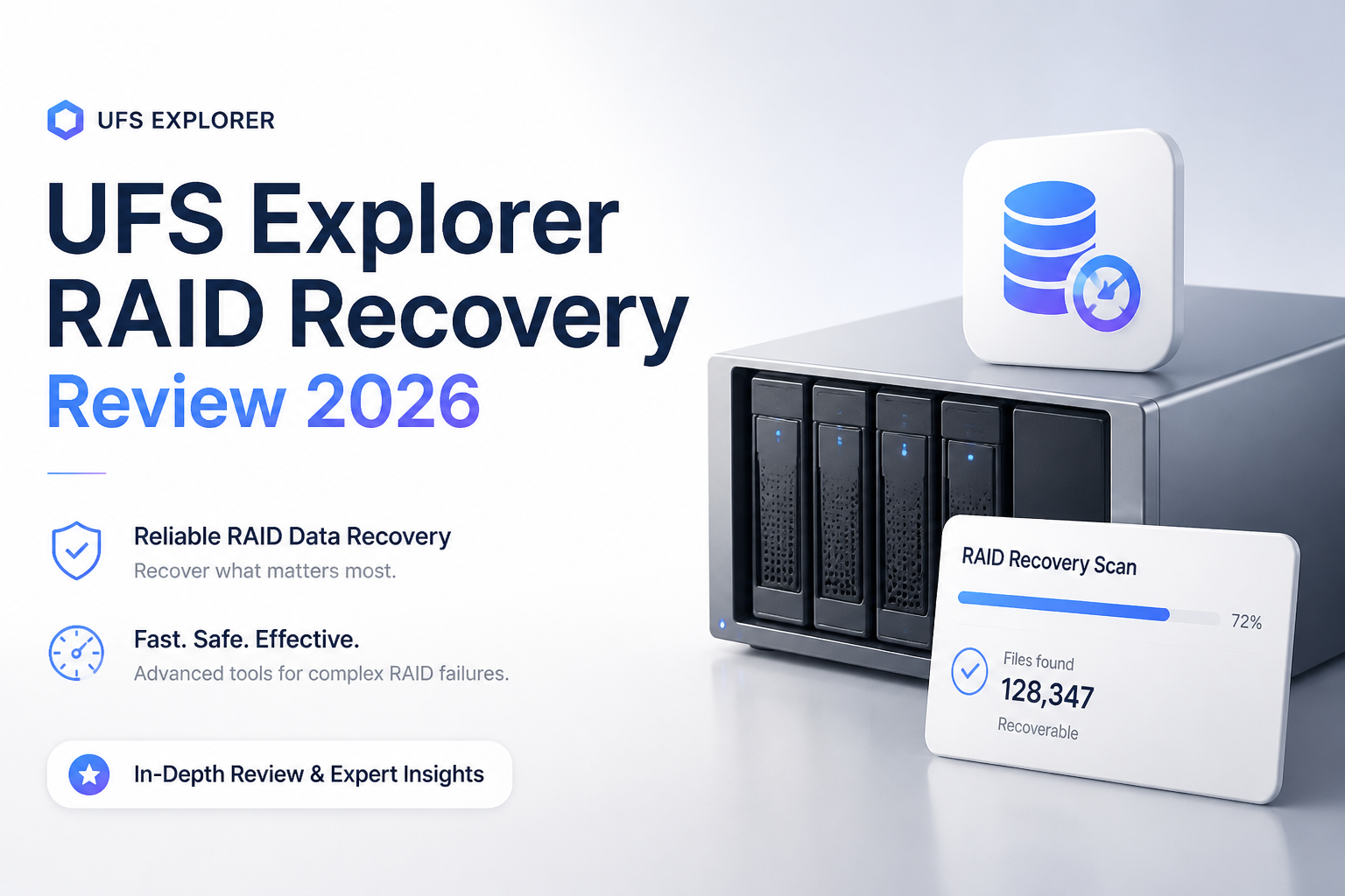 UFS Explorer RAID Recovery Review 2026