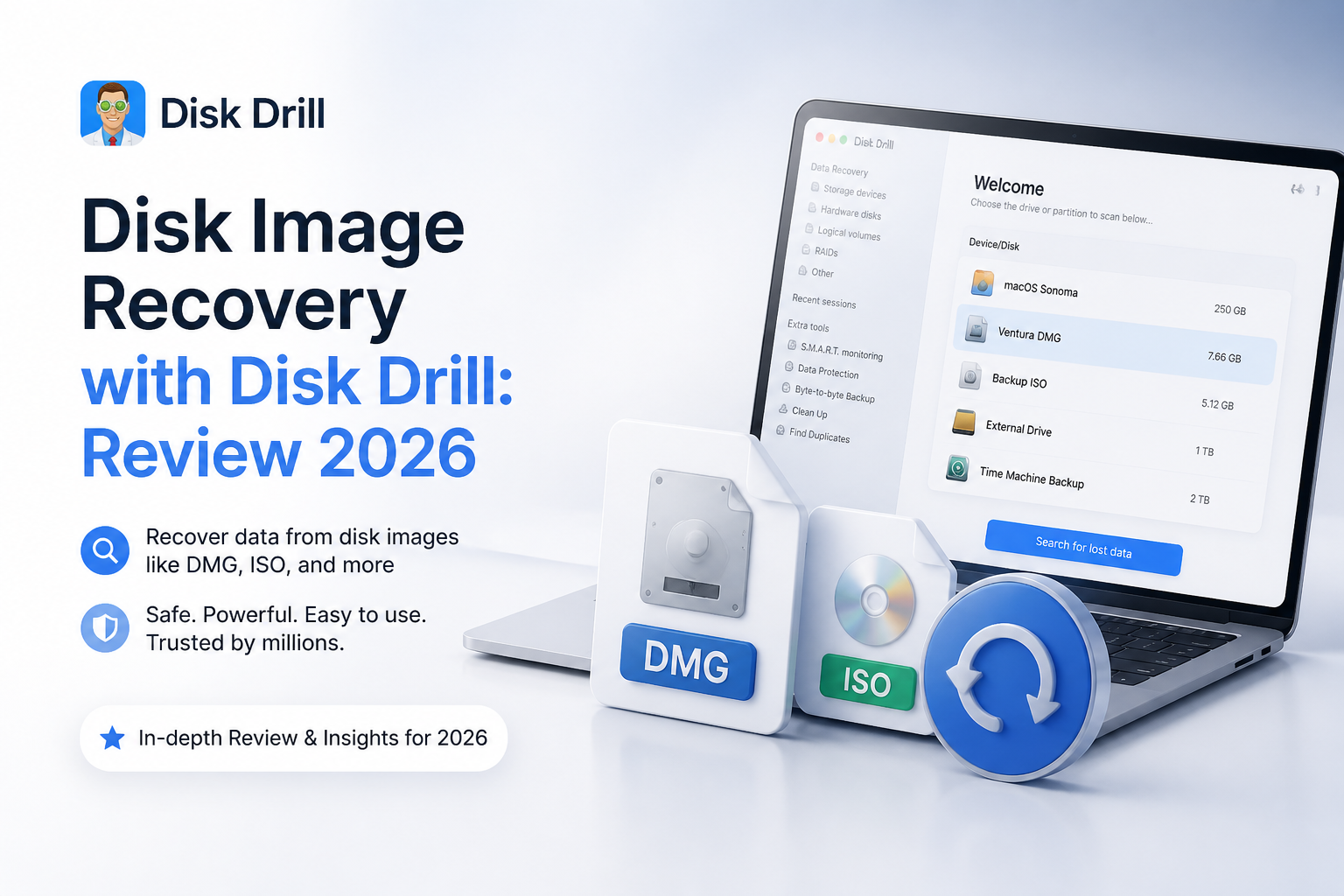 Disk Image Recovery with Disk Drill: Review 2026